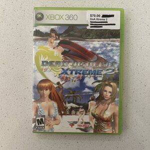 Dead or Alive: Xtreme 2 (Microsoft Xbox 360, 2006) CIB Complete w/ Manual Tested